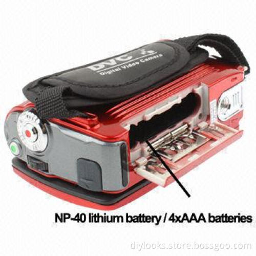 HD 720P 5-megapixel 16X Zoom Digital Video Camera with 3.0-inch TFT LCD Screen
